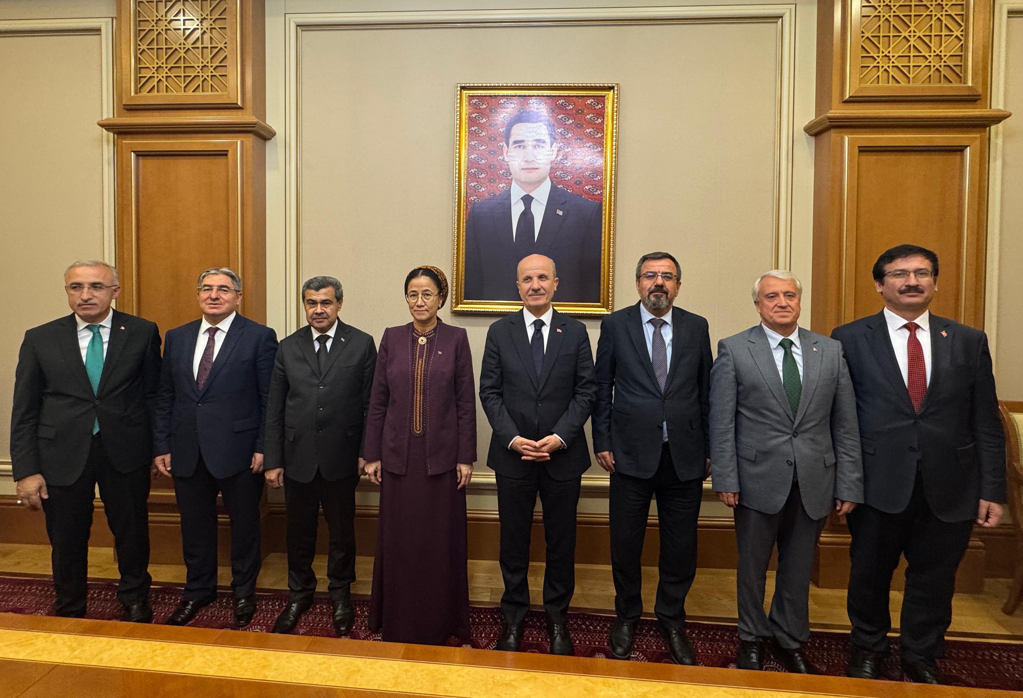 Yükseköğretim Kurulu Başkanı Özvar, Türkmenistan’ı ziyaret etti: